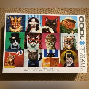 Eurographics 1,000 piece cat puzzle 🧩